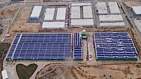 CW ENERJİ GÜNEŞ ENERJİ SANTRALİ (GES) ŞANLIURFA EYYÜBİYE 7114,43 kWp