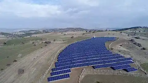 CW ENERJİ GÜNEŞ ENERJİ SANTRALİ (GES) ÇANKIRI ŞABANÖZÜ 1188 kWp