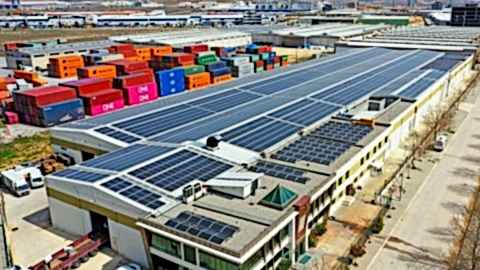 CW ENERJİ GÜNEŞ ENERJİ SANTRALİ (GES) GAZİANTEP DÜLLÜK 1491 kWp