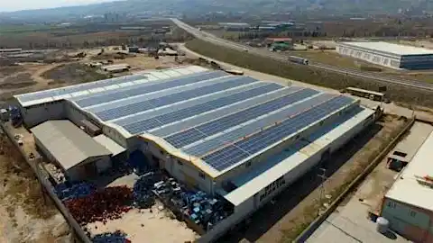 CW ENERJİ ÇATI GÜNEŞ ENERJİSİ SANTRALİ (GES) MANİSA ALAŞEHİR 986,96 kWp