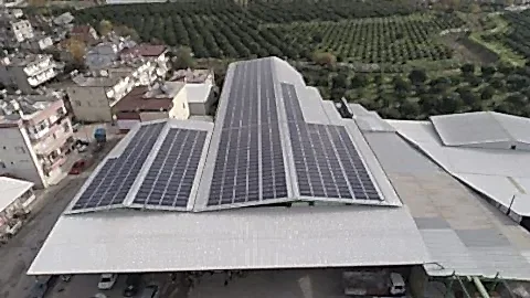 CW ENERJİ GÜNEŞ ENERJİSİ SANTRALİ (GES) ANTALYA FİNİKE 194,48 kWp