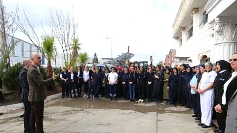 AOSB Başkanı Bahar Emekçi Kadınları Yalnız Bırakmadı