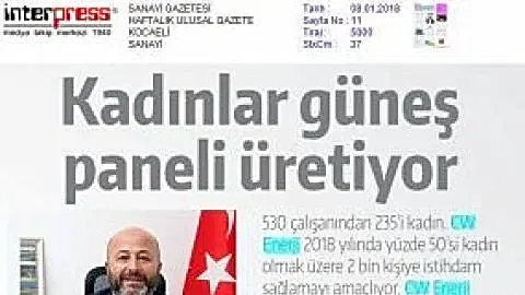 Kadınlar Güneş Paneli Üretiyor