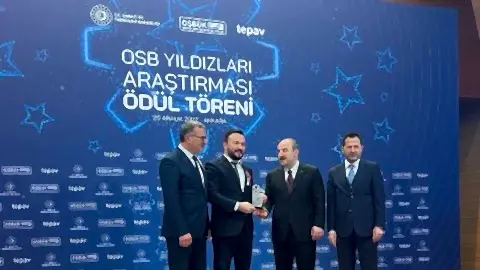 CW Enerji’ye OSBÜK’ten ‘En Çok Kadın İstihdamı Sağlayan Firma’ ödülü