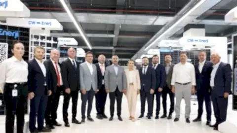 Sanayi ve Teknoloji Bakanı Mehmet Fatih Kacır’dan CW Enerji’ye Ziyaret