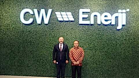 Endonezya Ankara Büyükelçisi Achmad Rizal Purnama’dan CW Enerji’ye Ziyaret 