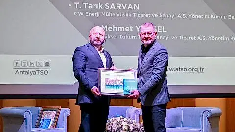 CW Enerji Yönetim Kurulu Başkanı Tarık Sarvan ATSO’nun Konuğu Oldu
