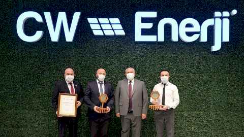 Antalya Ticaret ve Sanayi Odası’ndan CW Enerji’ye Ödül Geldi