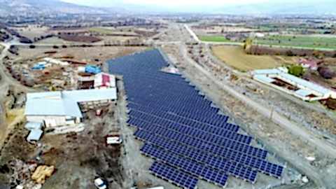 CW Enerji’den Erzincan’a 1.2 Megavatlık Güneş Santrali