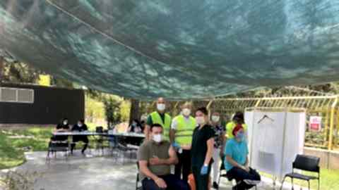 CW Enerji Fabrikasında Aşı Uygulaması