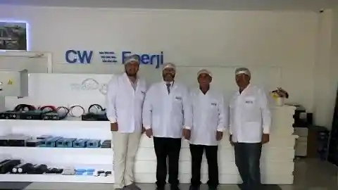 GES Yatırımcısı Ünal, CW Enerji Yönetim Kurulu Başkanı Tarık Sarvan'ı Ziyaret Etti