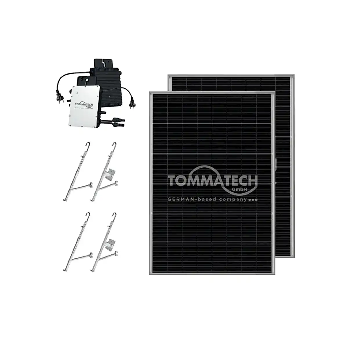 TommaTech 300We 2x240Wp Mikro İnverter Balkon Seti