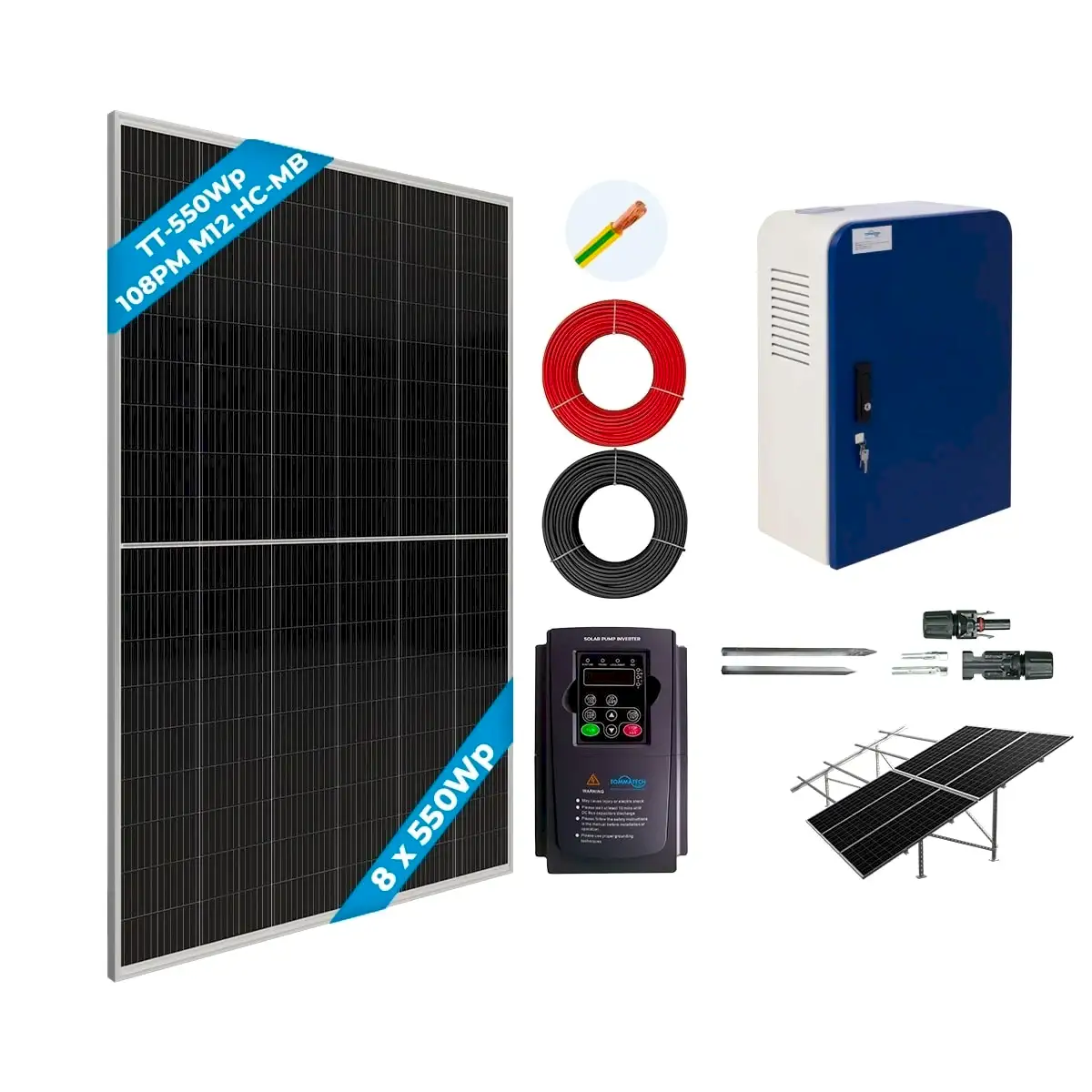 1HP-0.75KW 1 FAZ / 230V Pompa İçin Sulama Paketi