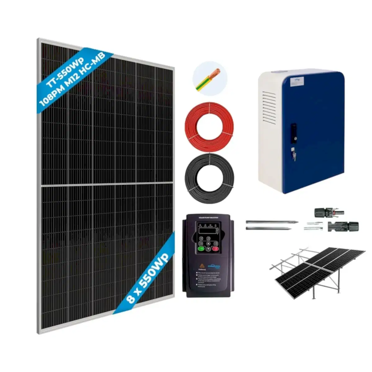 1.5HP-1KW 1 FAZ / 230V Pompa İçin Sulama Paketi