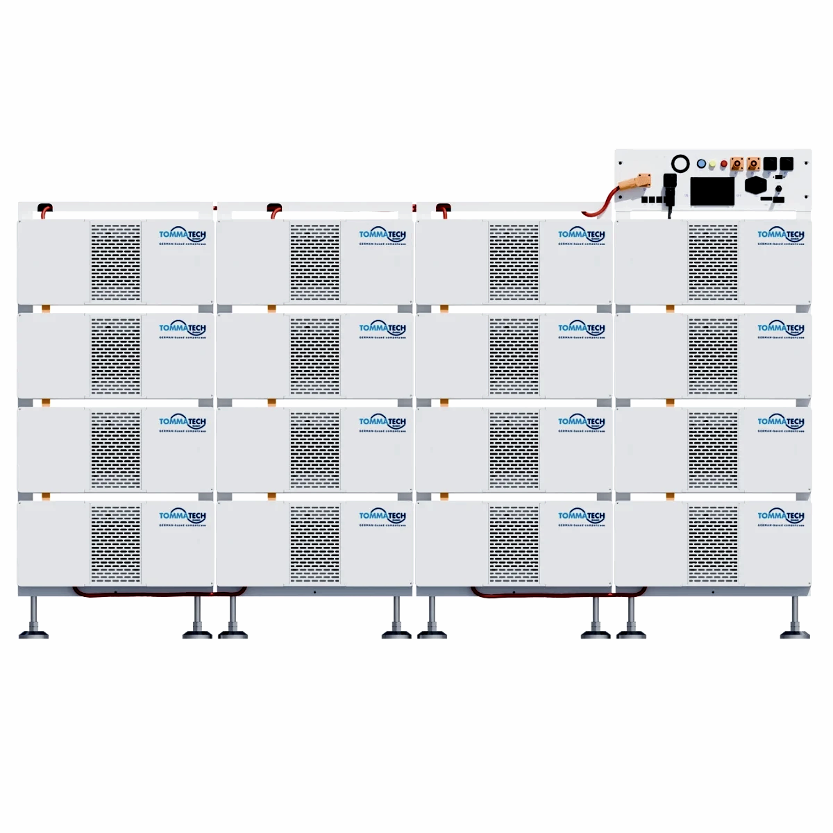 TommaTech 257.28kWh Modüler İç Ortam Depolama Sistemi